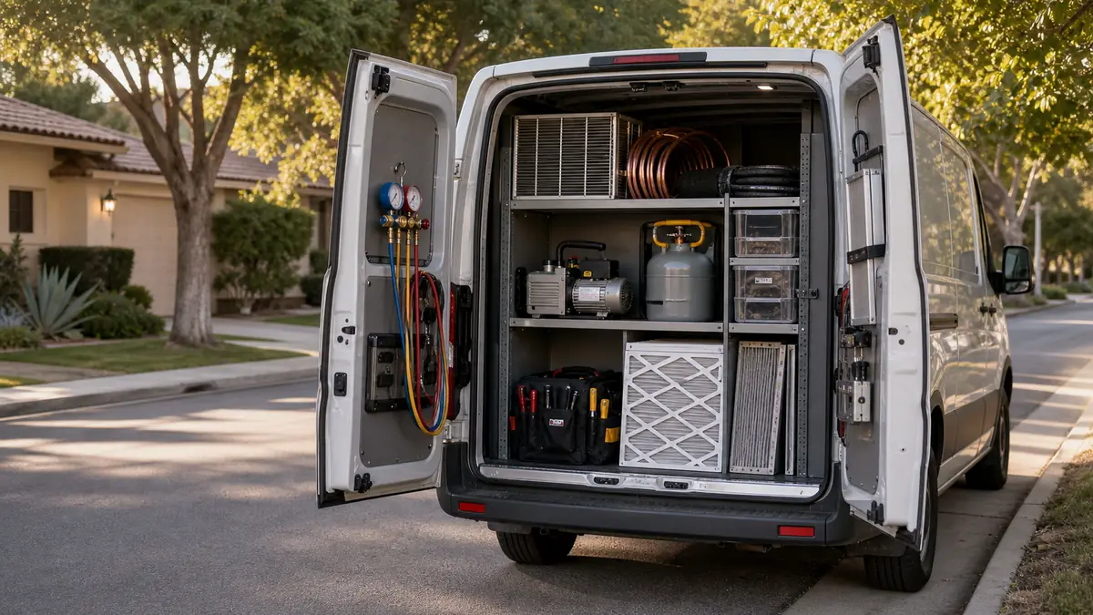 Independent Mitsubishi-focused HVAC shop serving Burbank